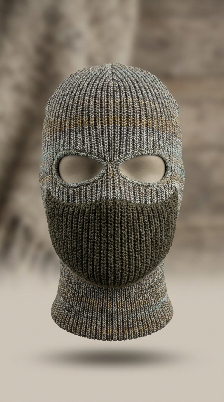 Bearded Biker Ski Mask