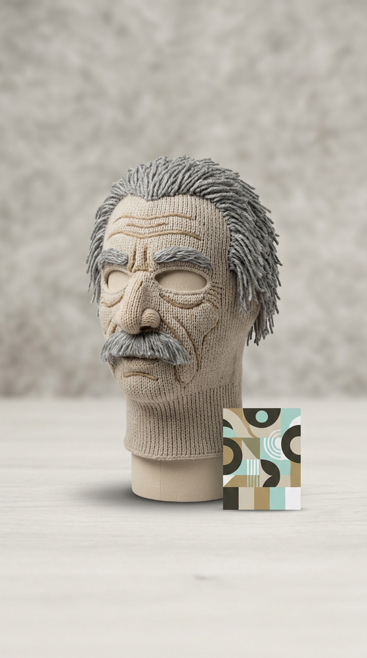 Old Man Knit Ski Mask