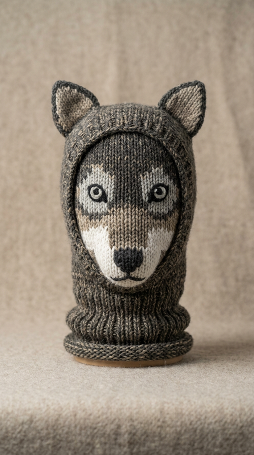 Wolf Animal Face Balaclava